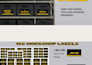 design a complete garage and workshop organization label bundle
